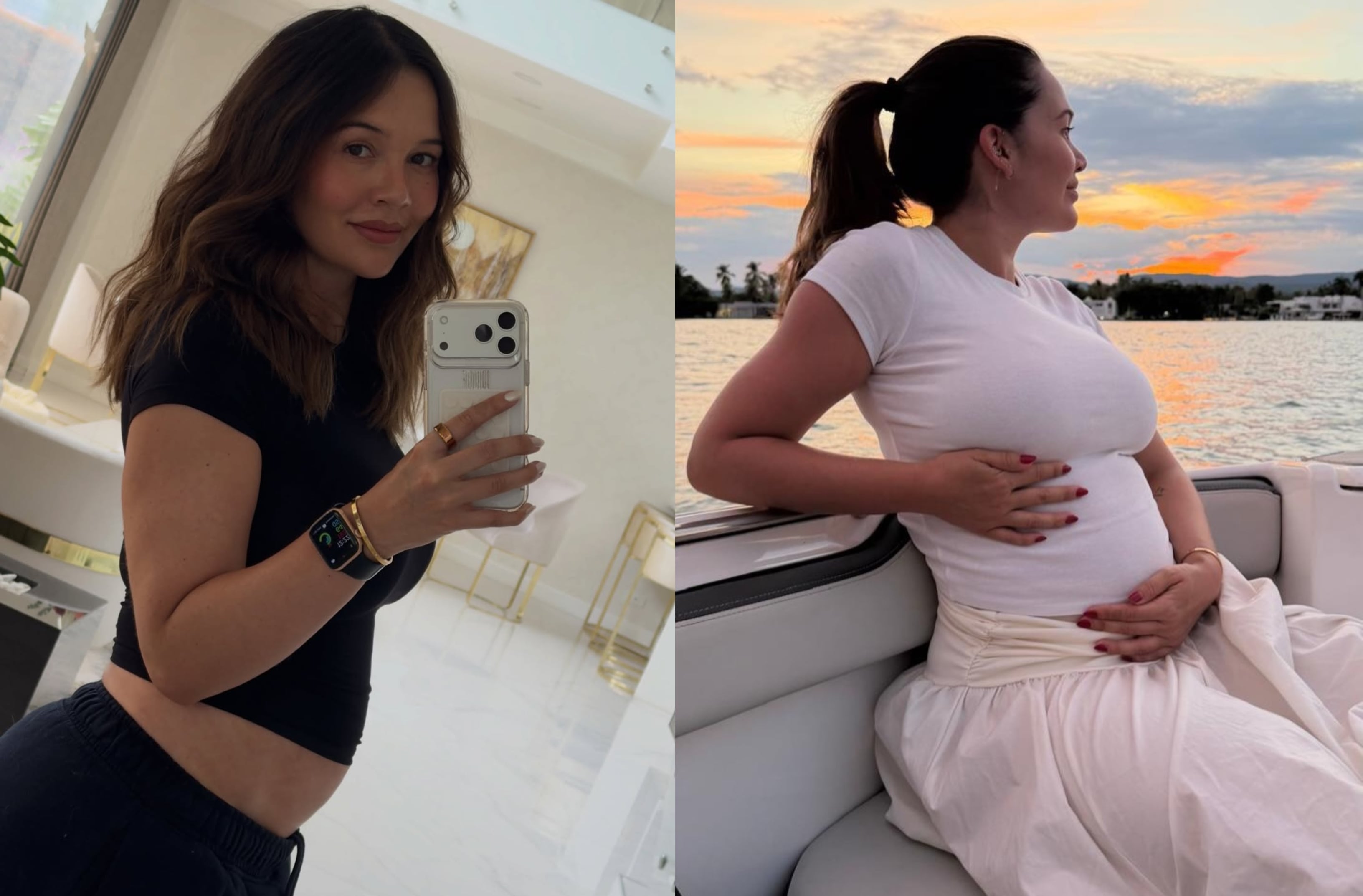 Lina Tejeiro comparte las primeras imágenes de su embarazo