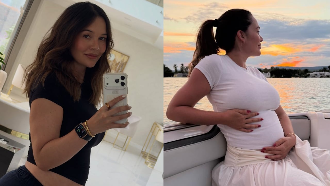 Lina Tejeiro comparte las primeras imágenes de su embarazo
