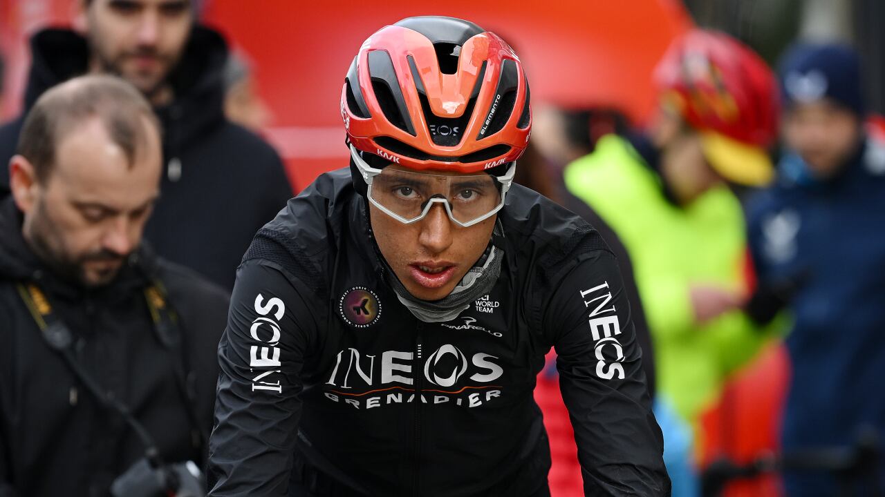 Egan Bernal, ciclista del Ineos Grenadiers
