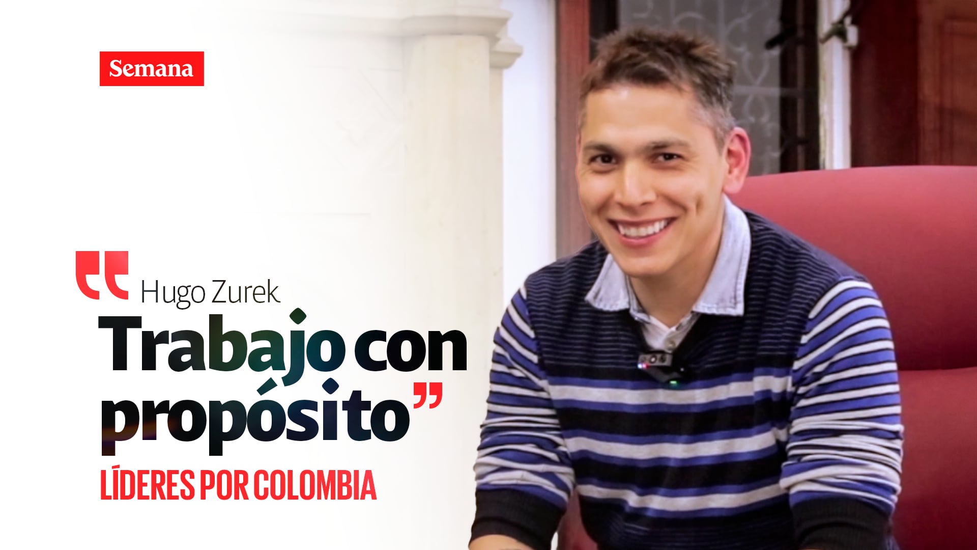Hugo Zurek  en Líderes por Colombia