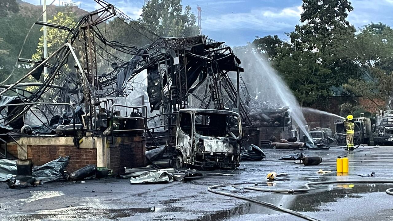 Explosión en Bucaramanga