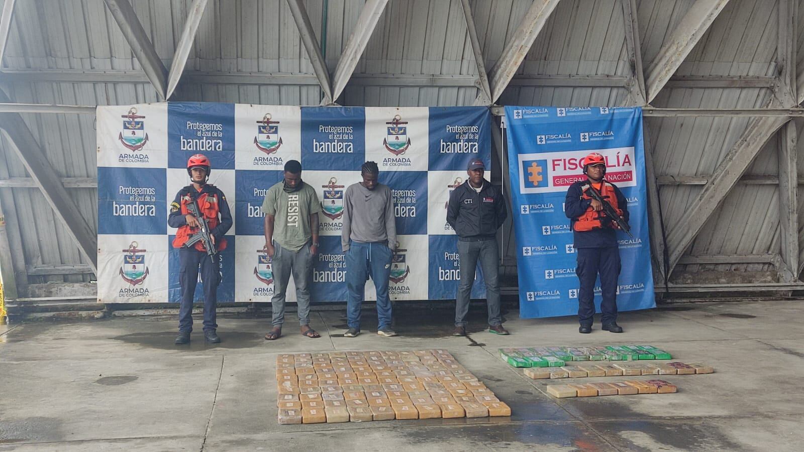 Importante incautación de drogas en el Caribe y Pacífico: más de 2 toneladas de cocaína y cinco de marihuana; así fueron los operativos