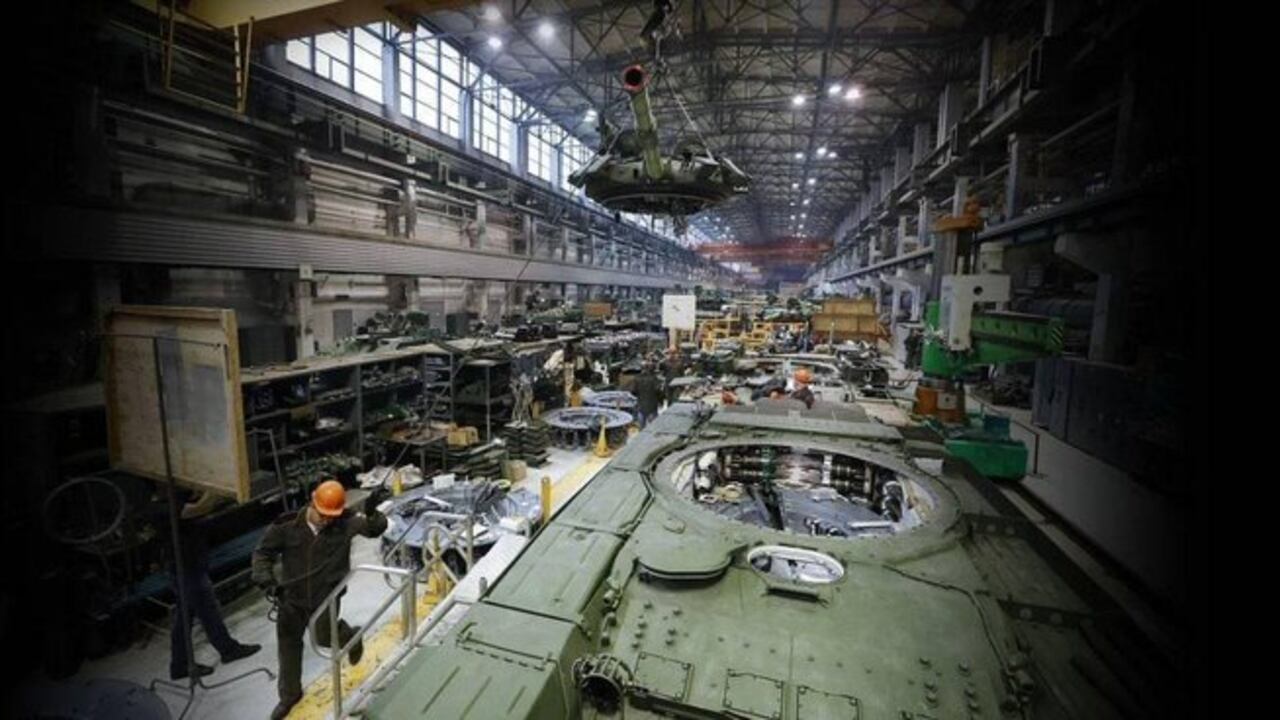 Los tanques de guerra de Uralvagonzavod