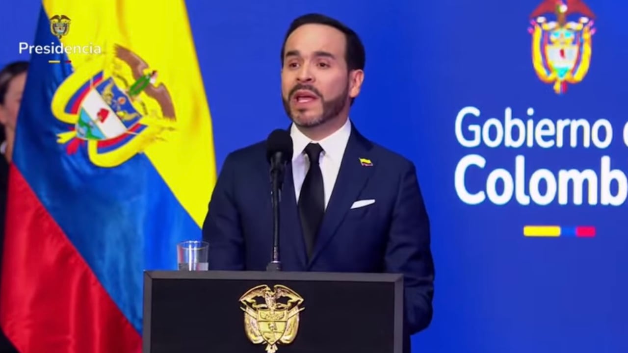 Presidente Abelardo De La Espriella en evento sobre el renacer de RTVC.