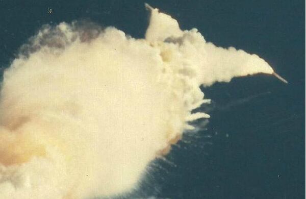 Fotografías inéditas del trasbordador Challenger 