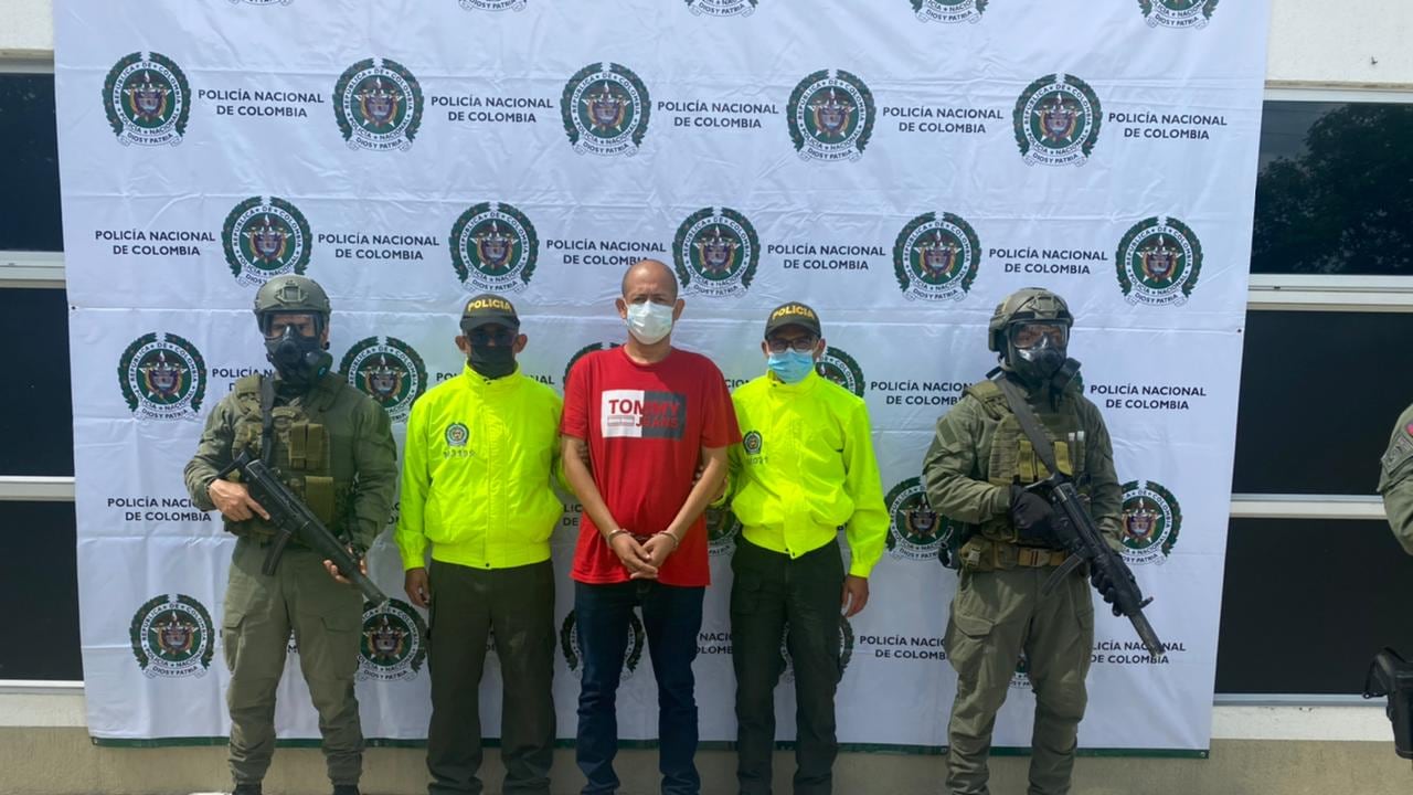 Capturado alias Titi, uno de los narcos más buscados en la Guajira, según la Policía.