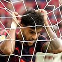 AUGSBURG, GERMANY - OCTOBER 10: Luis Diaz of FC Bayern Munich reacts during the Bundesliga 2026/27 match between FC Augsburg and FC Bayern M�nchen at WWK Arena on October 10, 2026 in Augsburg, Germany. (Photo by Alexander Hassenstein/Getty Images) (Photo by ALEXANDER HASSENSTEIN / GETTY IMAGES EUROPE / Getty Images via AFP)