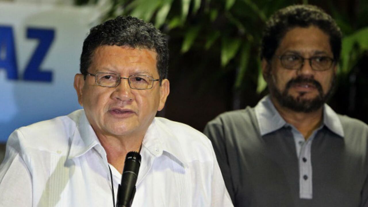 Miembros de la delegación de las FARC en La Habana.