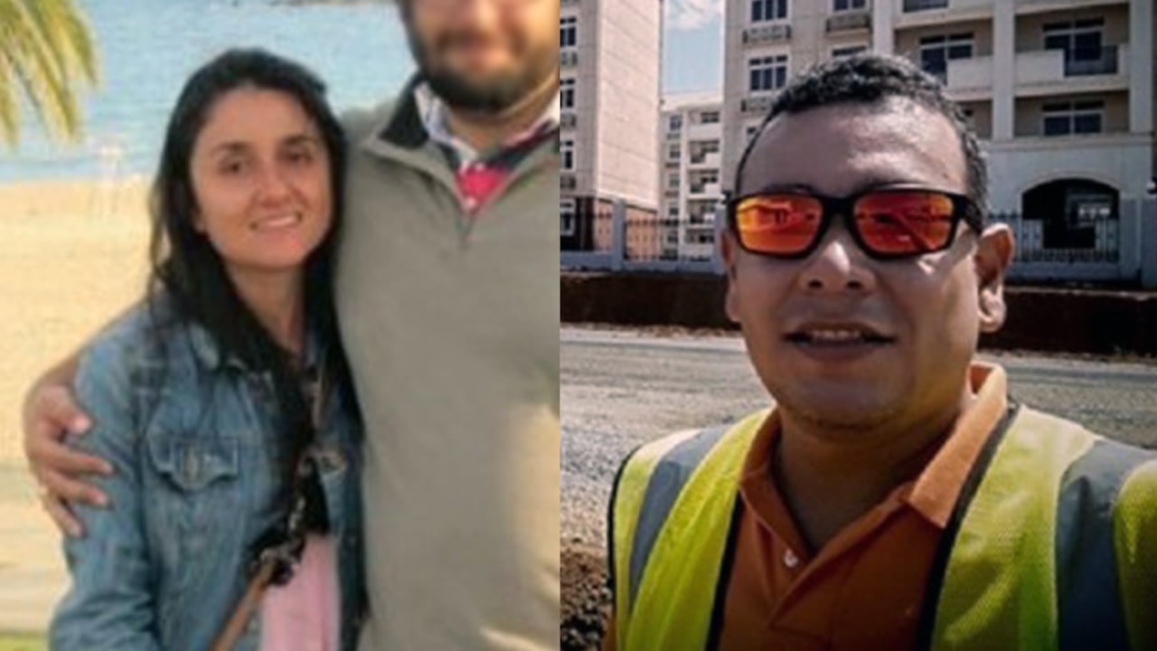 María del Pilar Tejada y Luis Eduardo Medrano.