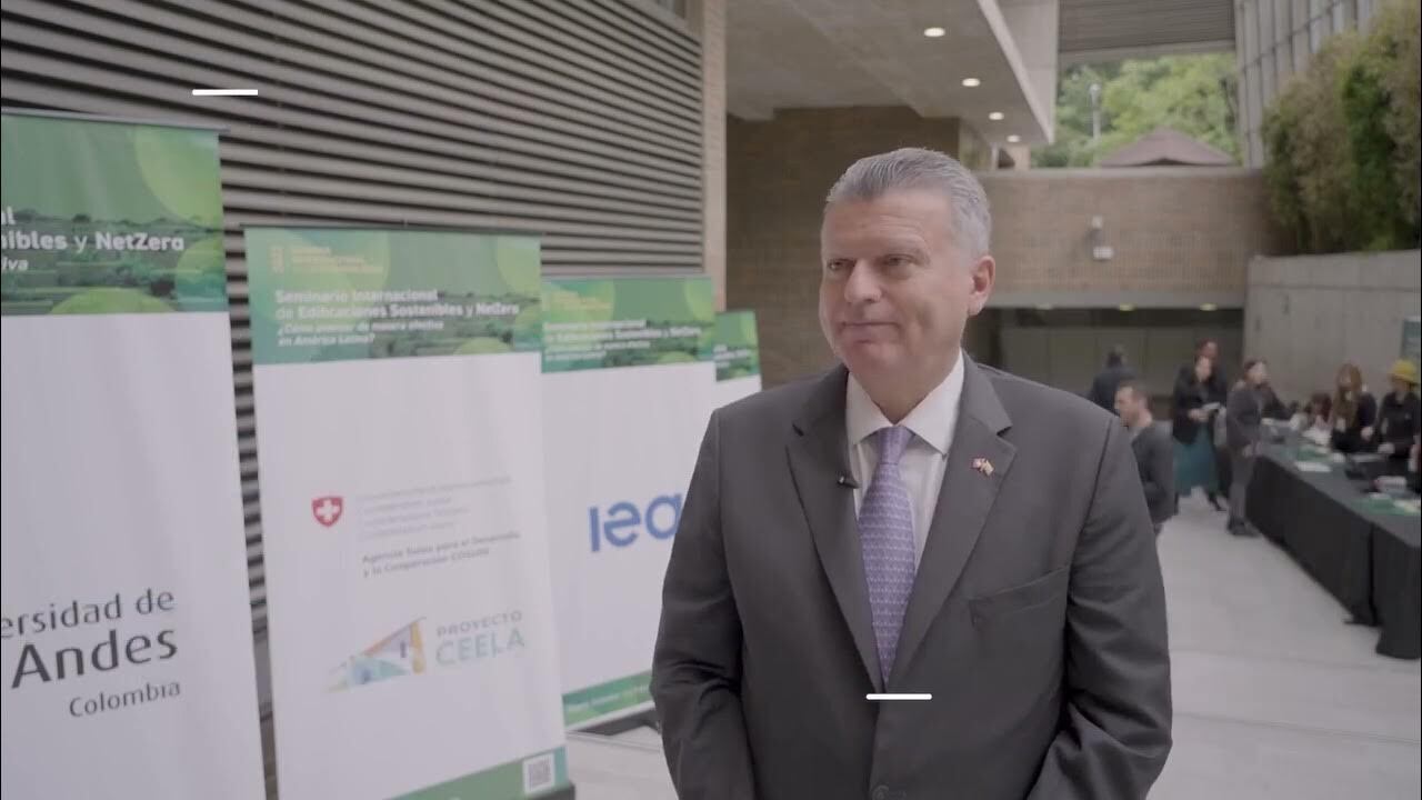 Eric Mayoraz, embajador de Suiza en Colombia.