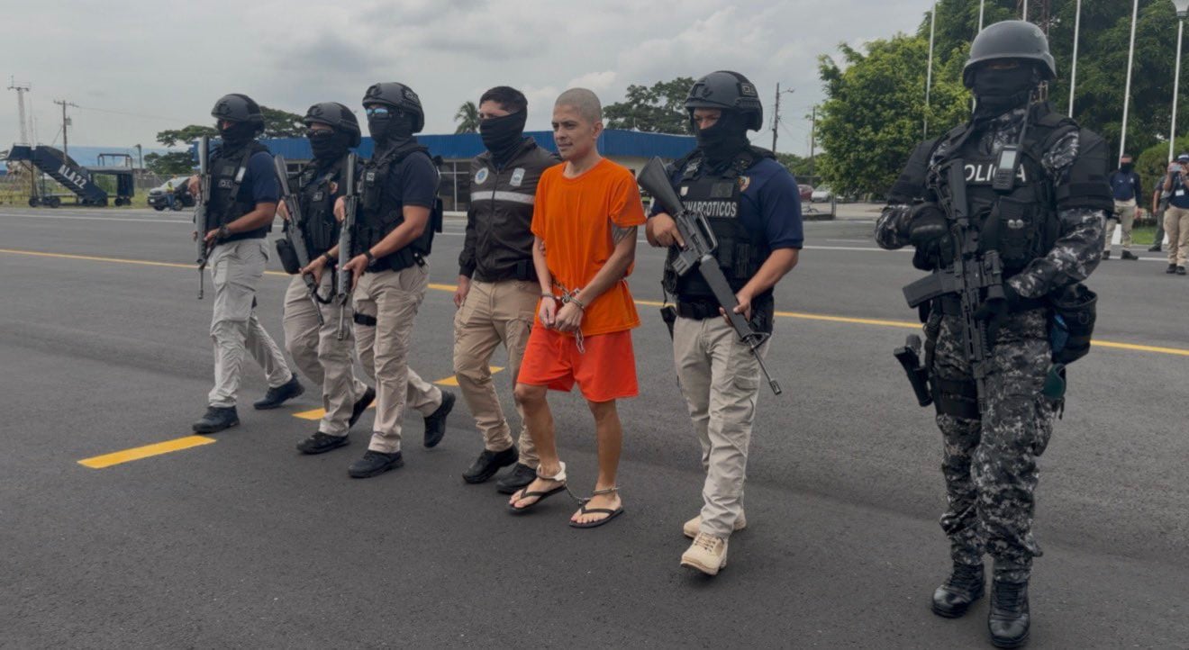 Darío Javier Peñafiel Nieto, alias “Topo”, y Celso Miguel Moreira Heredia, alias “Patucho Celso”, extraditados a Estados Unidos