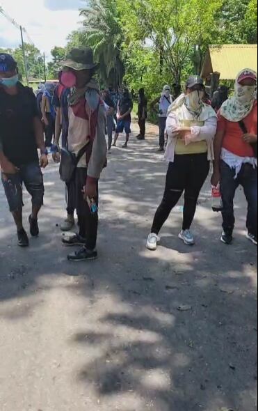 El hecho ocurrió en el sector conocido como Nueve de Abril.