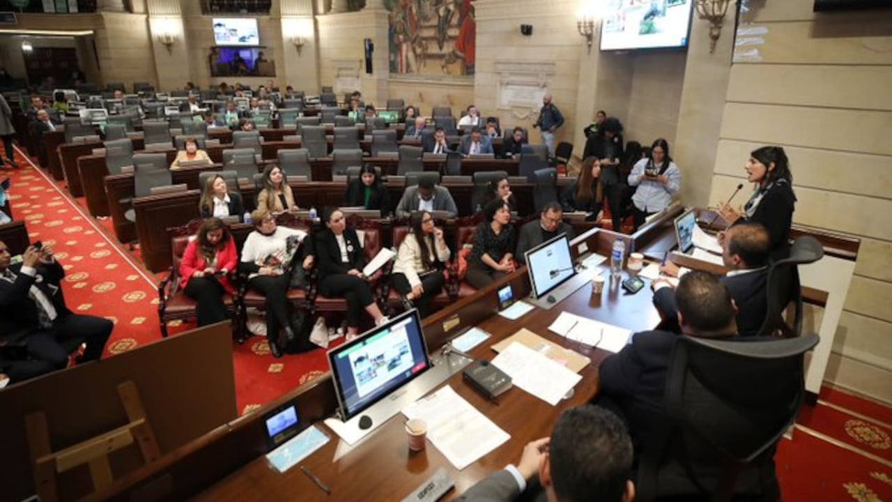 La ministra de Minas, Irene Vélez, en la citación de moción de censura por parte de algunos congresistas
