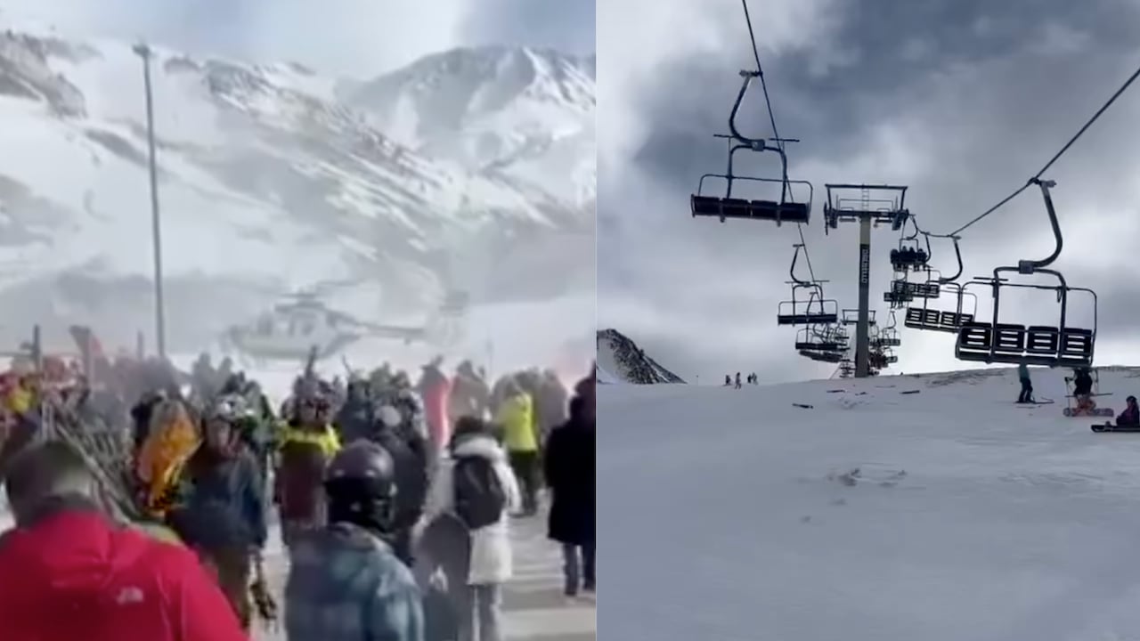 Grave accidente en estación de esquí en España.
