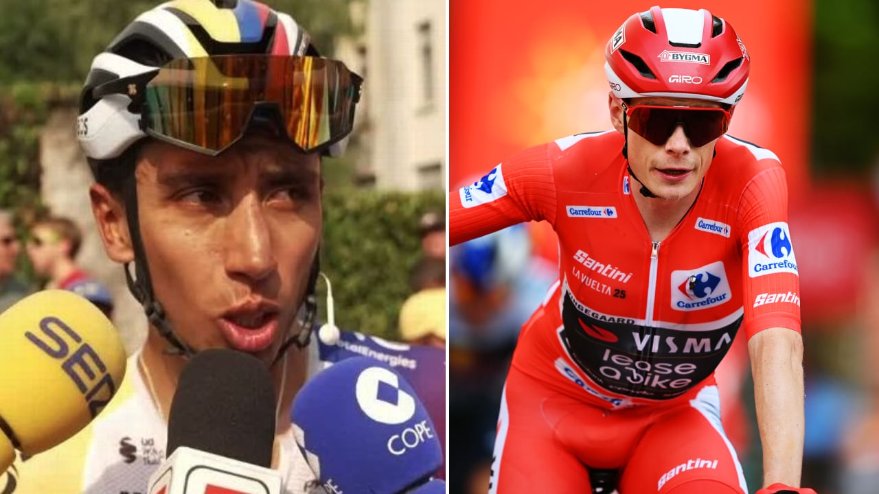 Egan Bernal está a 14 segundos de Jonas Vingegaard en la clasificación general de la Vuelta a España 2025