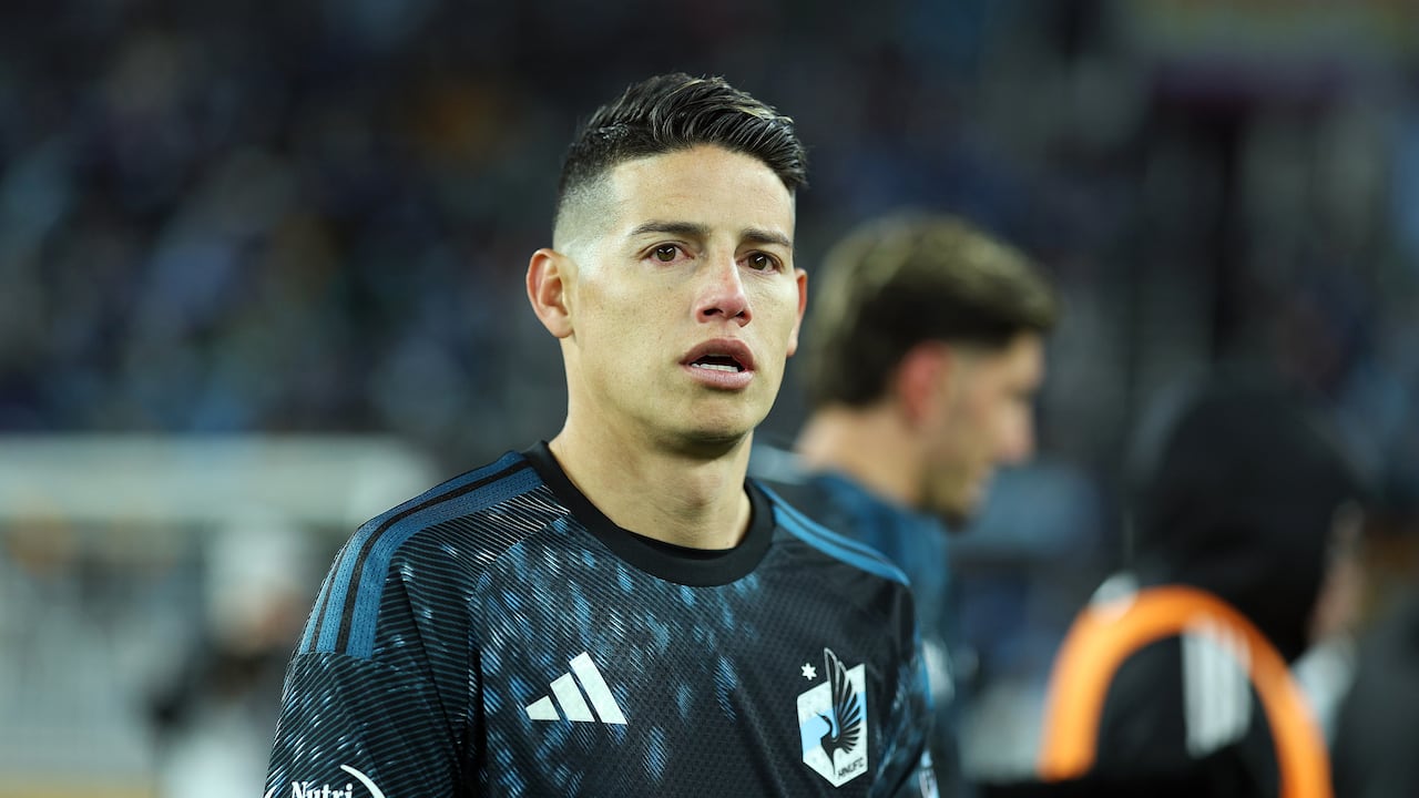 James Rodríguez, volante de Minnesota United.