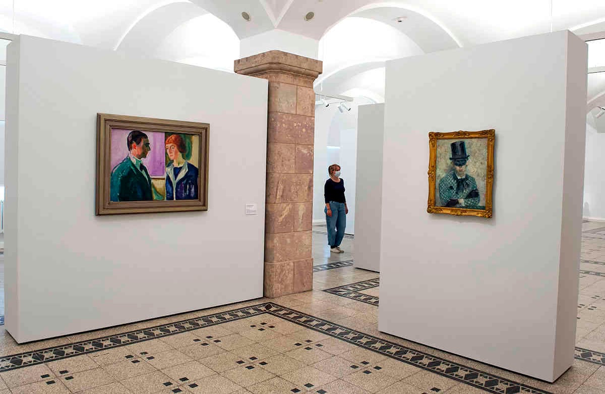 Alemania está tratando de entrar a la nueva normalidad. La región oriental de Sajonia reabrió museos y exhibiciones bajo ciertas condiciones, después del encierro por el coronavirus. Foto: Jens Meyer/ AP