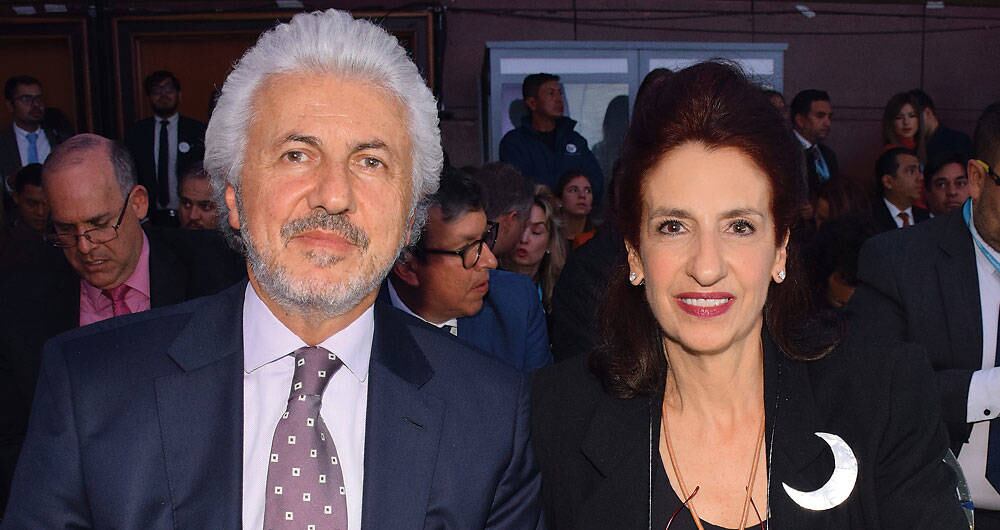 Nayib Neme y Claudia Hakim.