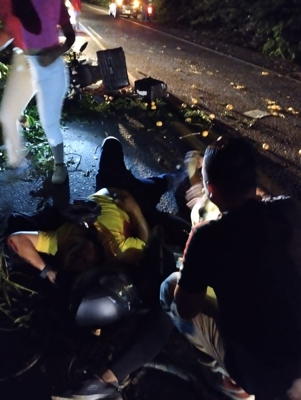 Accidente en la Autopista Medellín - Bogotá