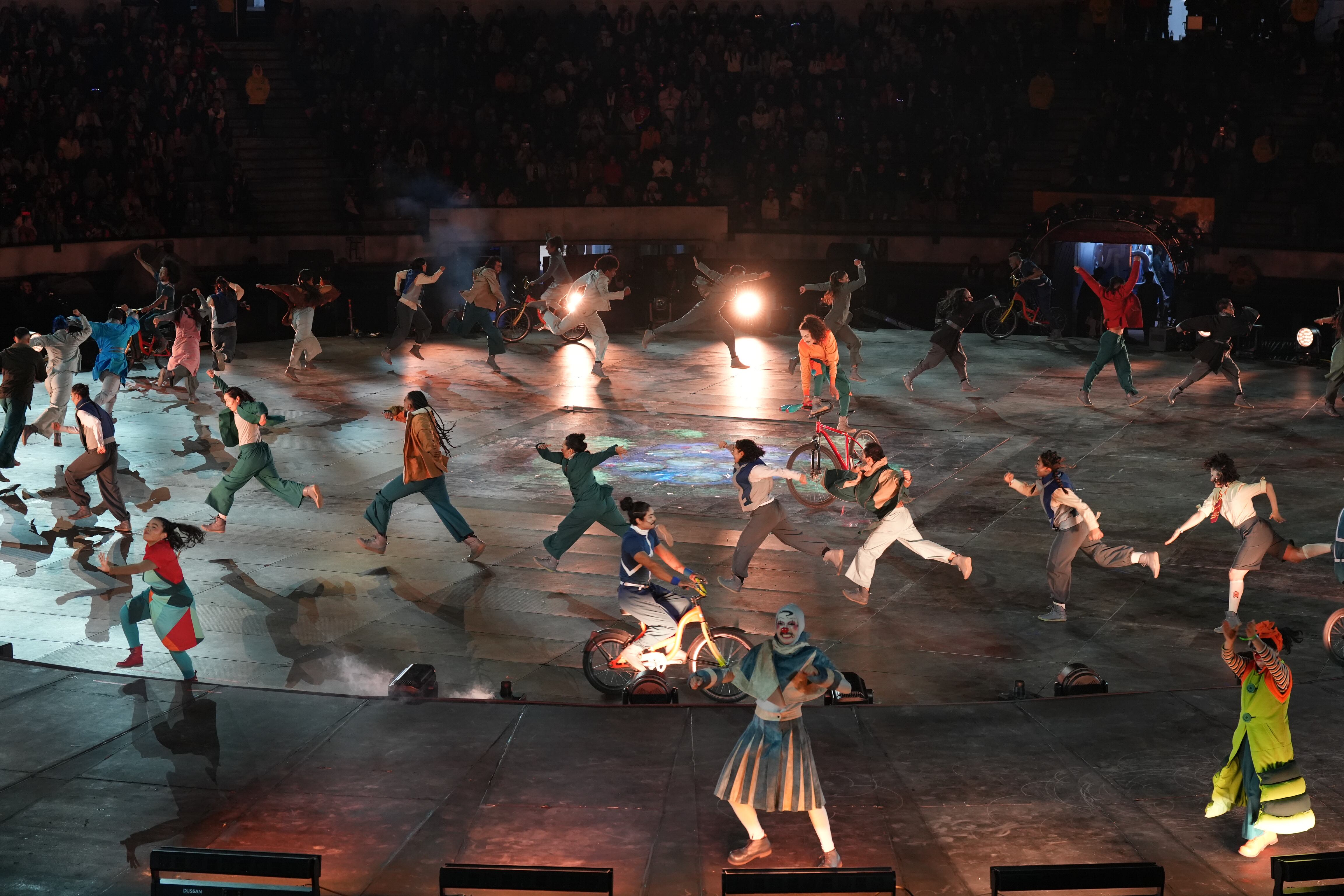‘Más allá de las nubes’ es la experiencia 360° que se realiza en la Plaza Cultural La Santamaría.