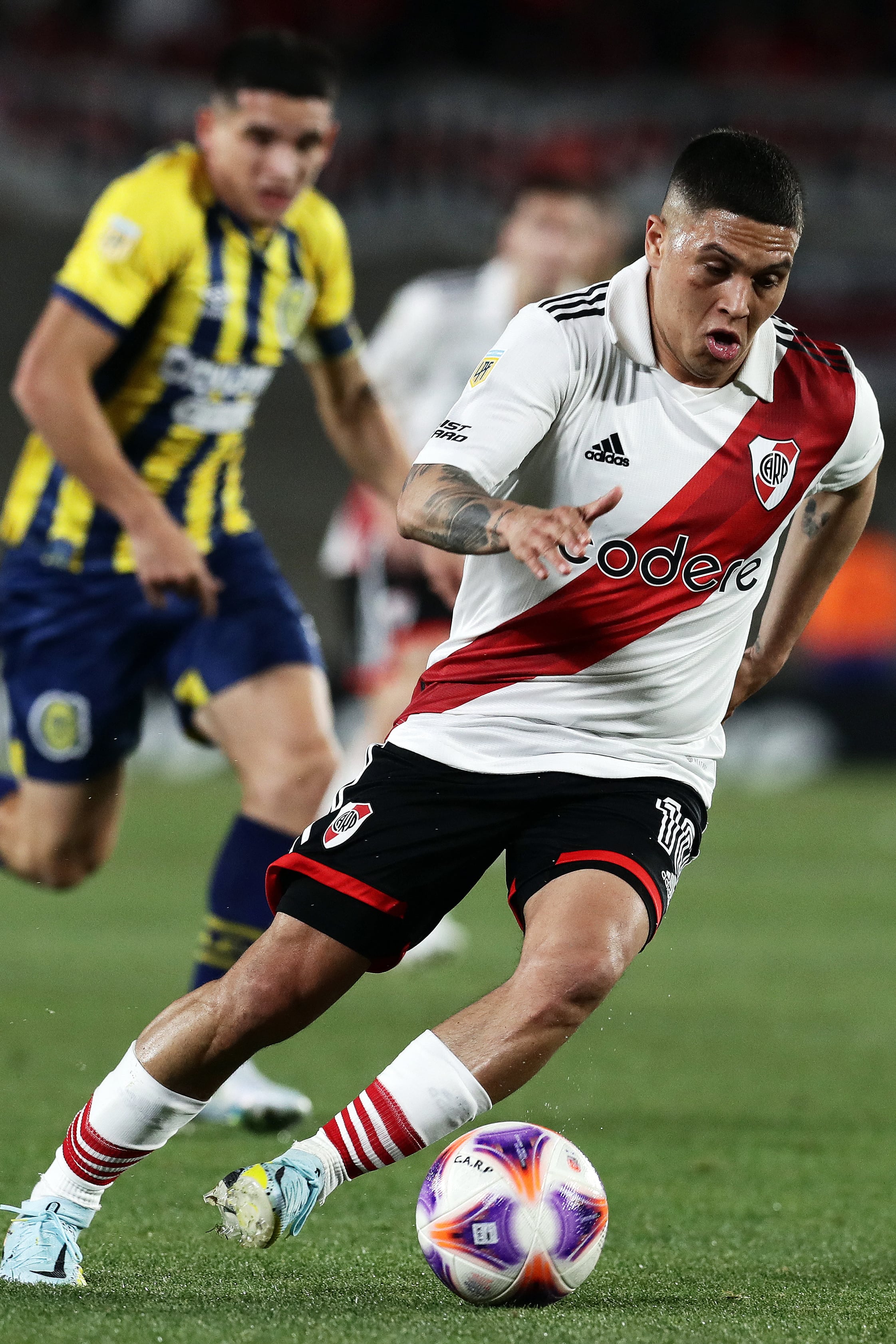 Juan Fernando Quintero, exjugador de River, ahora jugador de Racing