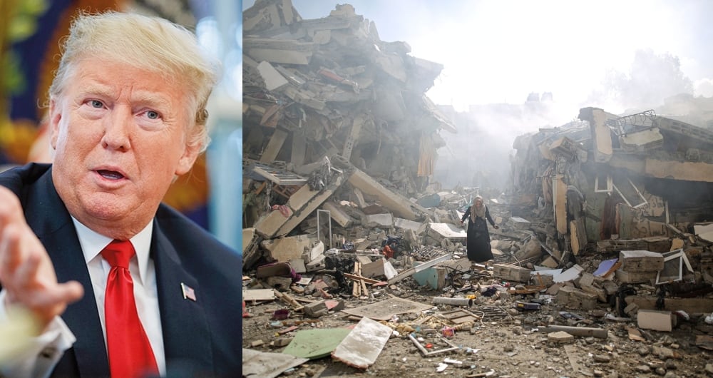 Donald Trump y la guerra en Gaza
