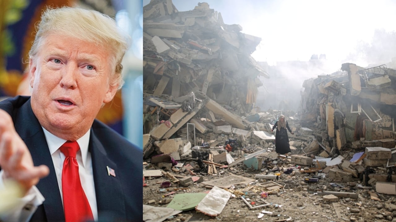 Donald Trump y la guerra en Gaza