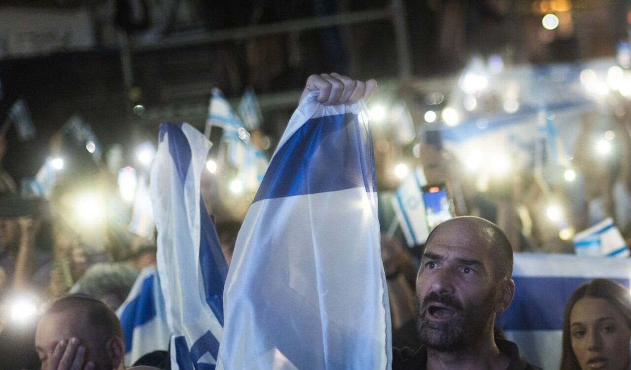 Los argentinos salieron a apoyar a la comunidad judía en Israel