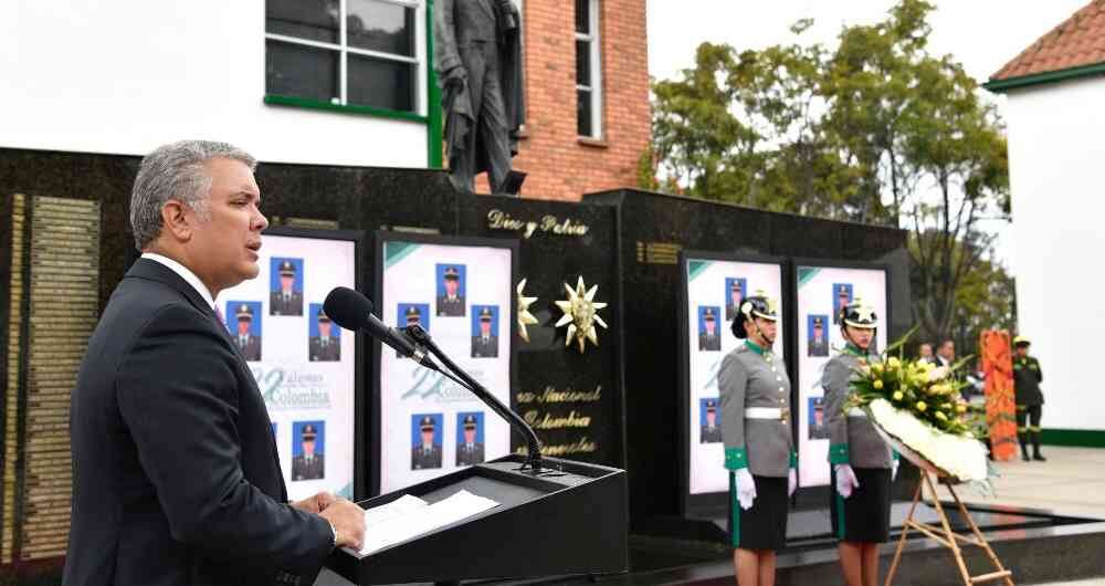 El evento contó con presencia de los familiares de las víctimas.