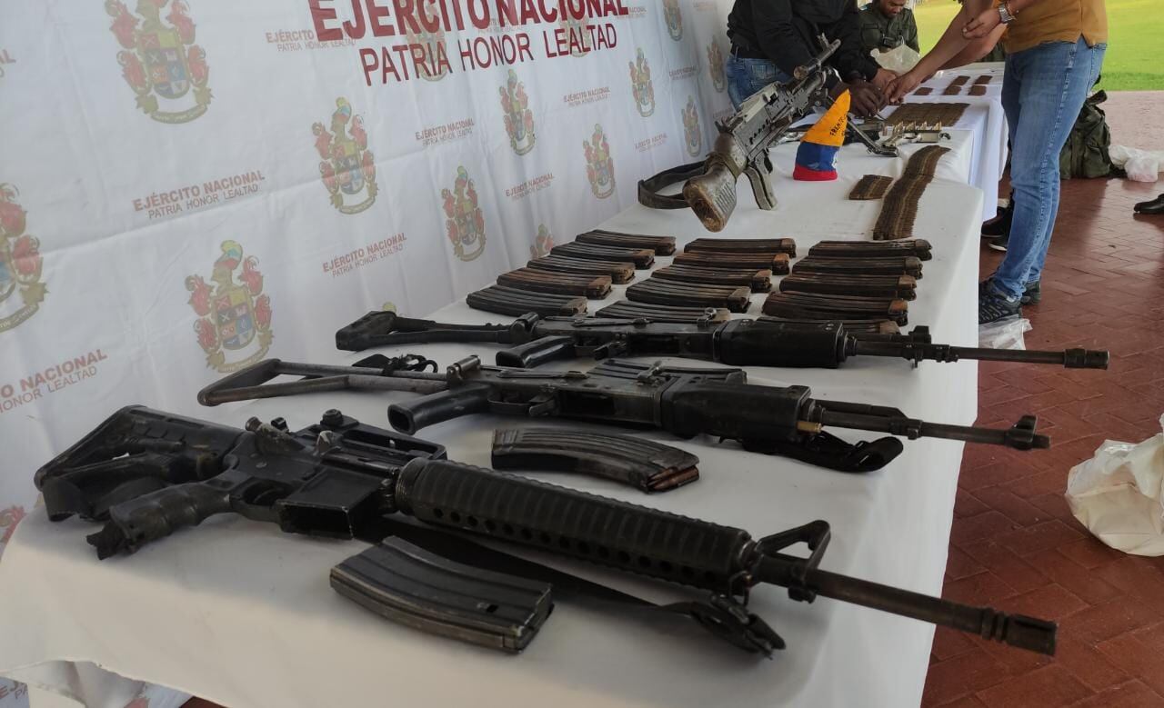 Ejército. Operativo Trueno contra el grupo armado Carlos Patiño