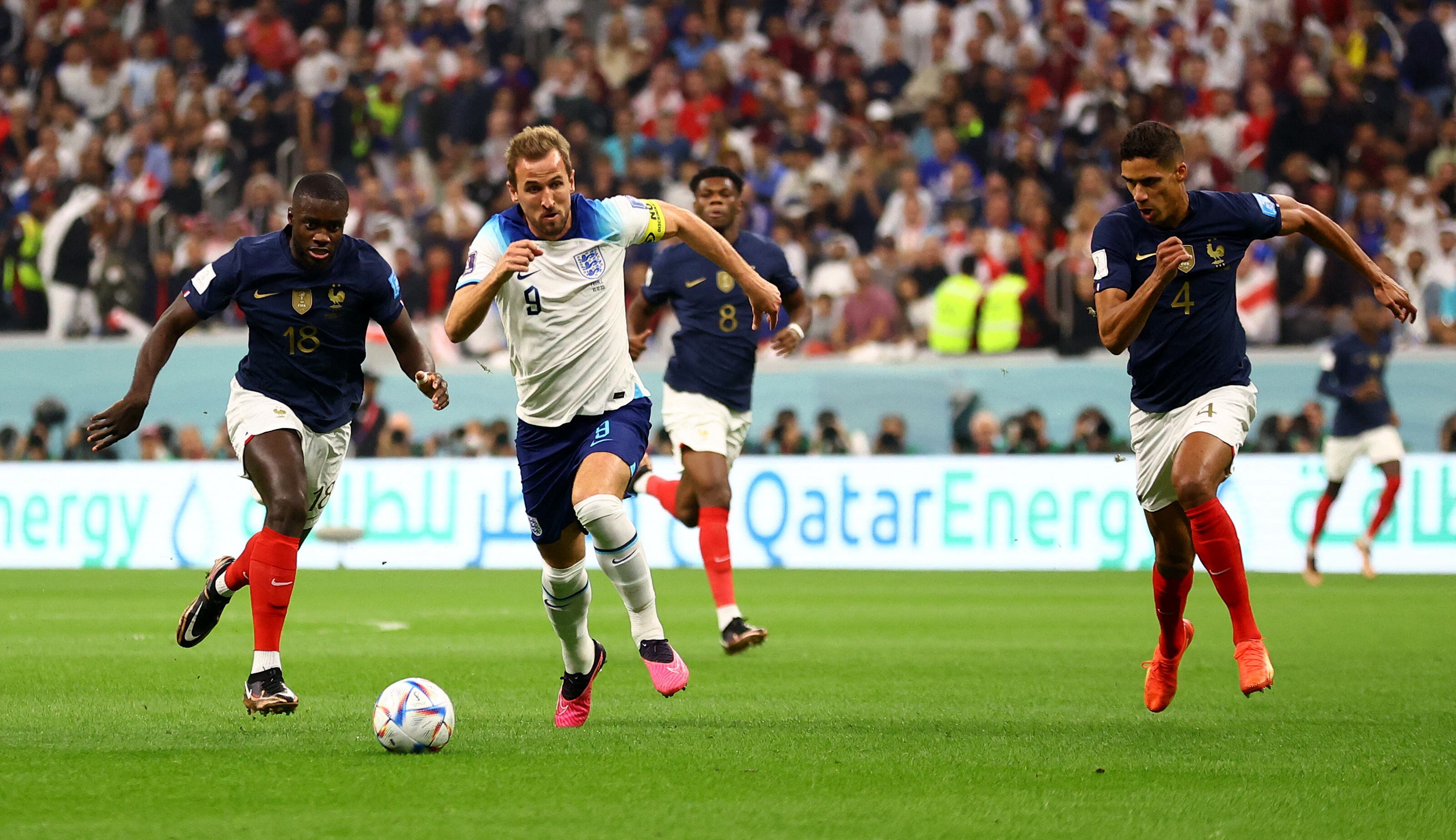 Inglaterra v Francia