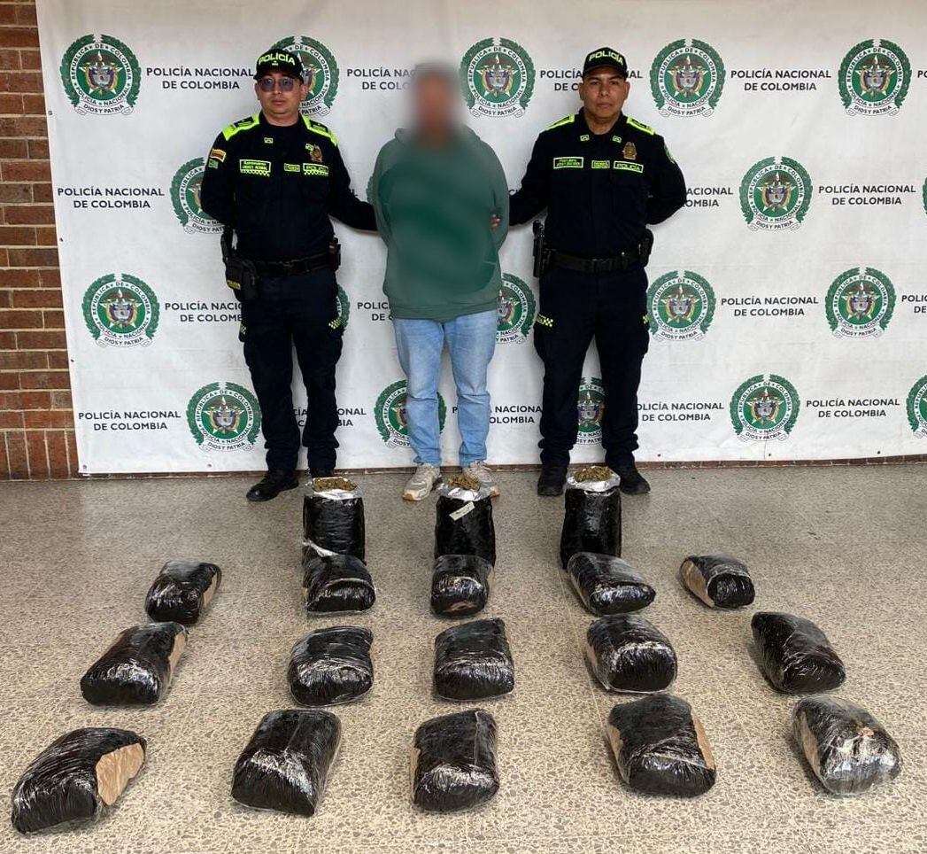 Este fue el sujeto capturado en el operativo.