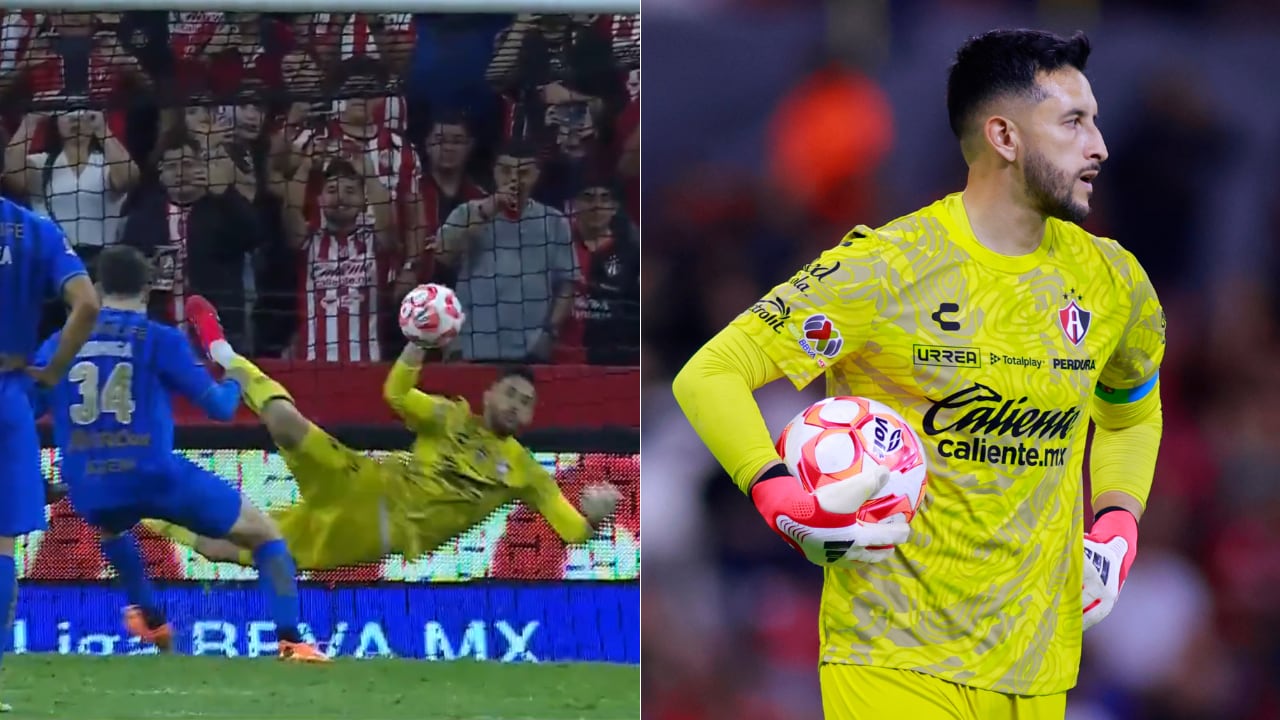 Camilo Vargas se hizo sentir con penal atajado en Atlas de México