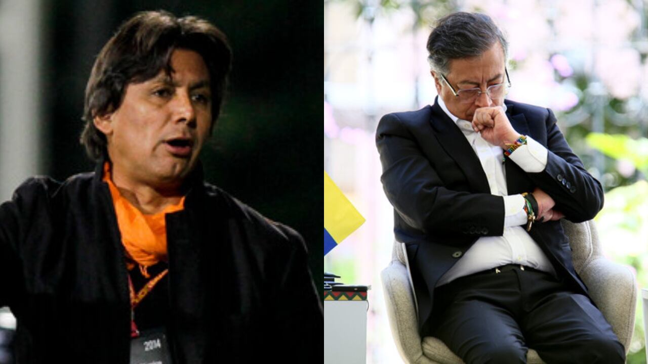 De izquierda a derecha: Eduardo Pimentel y Gustavo Petro.