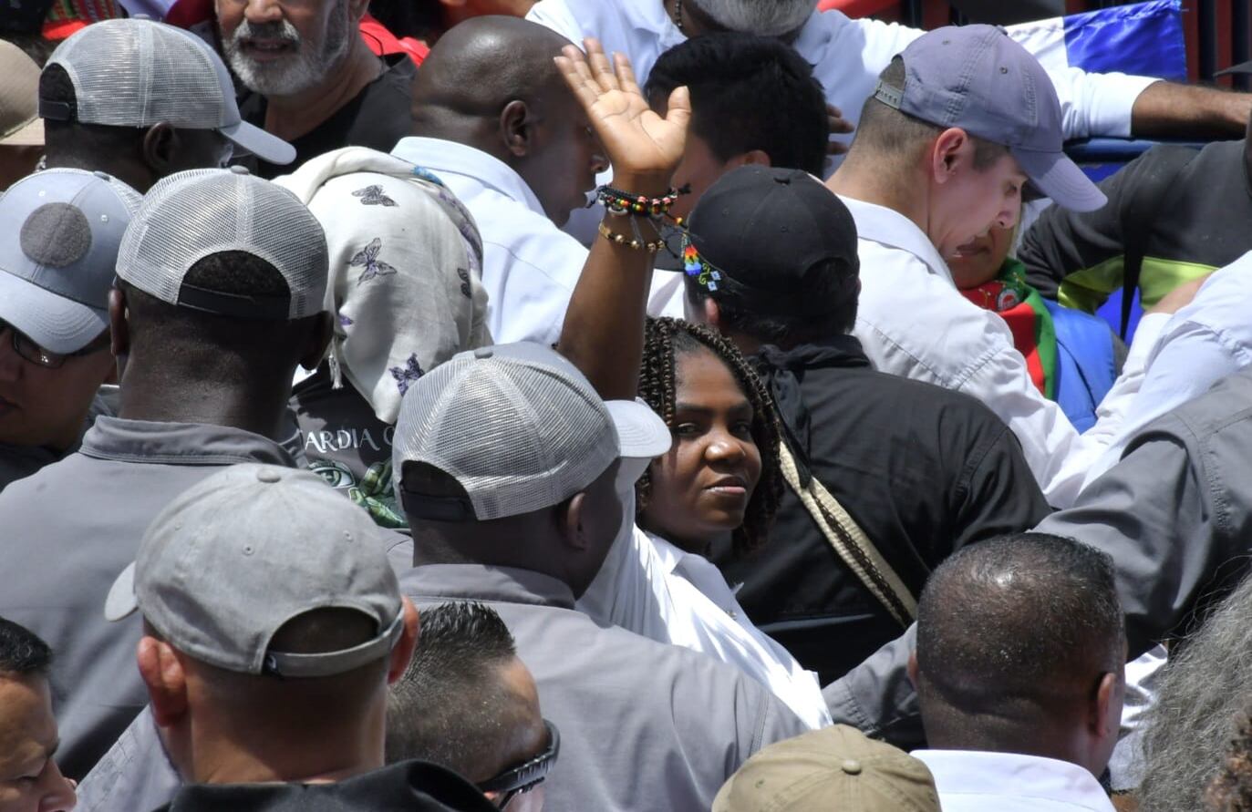 Marcha primero de mayo, Vicepresidenta Francia Márquez