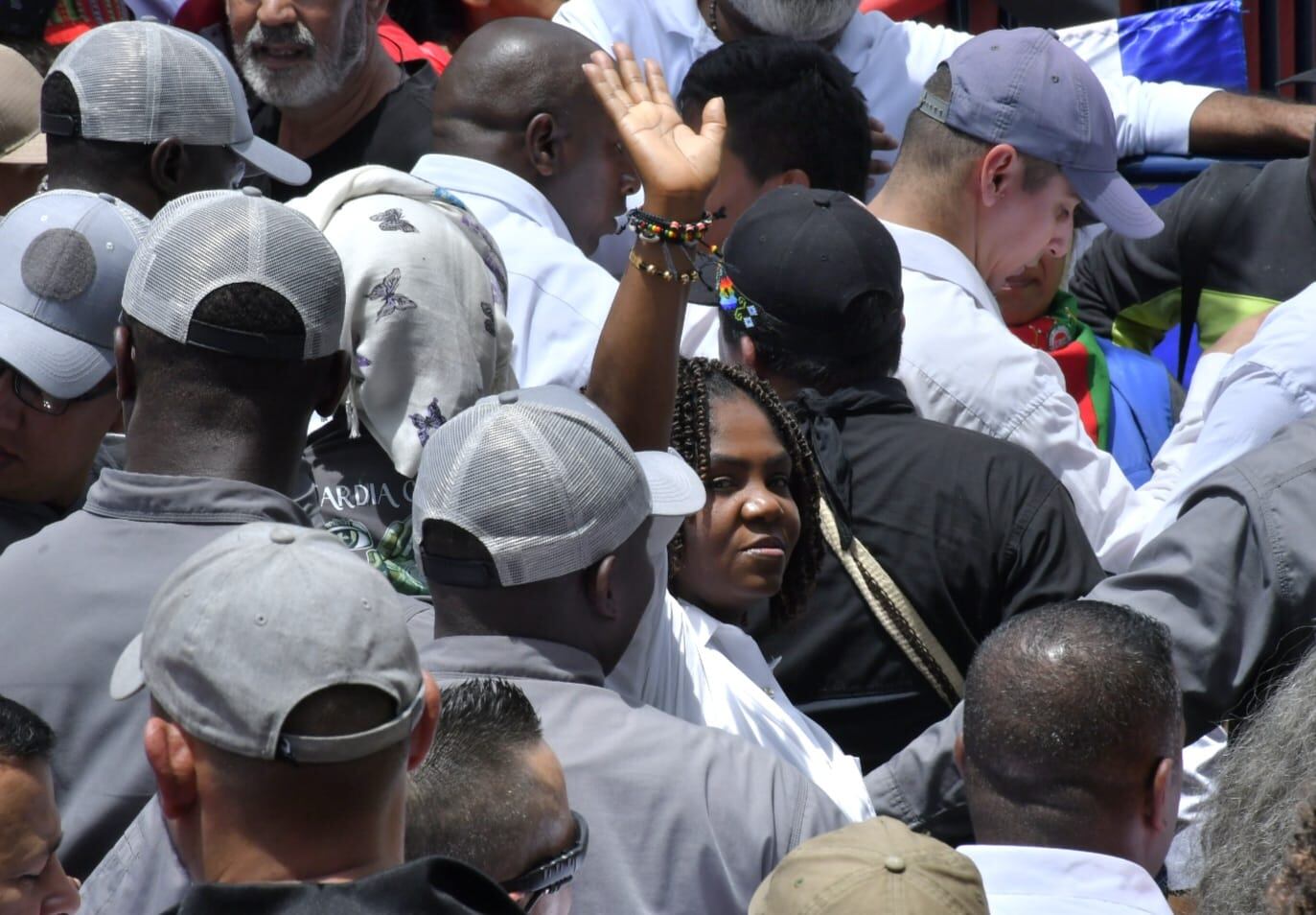 Marcha primero de mayo, Vicepresidenta Francia Márquez
