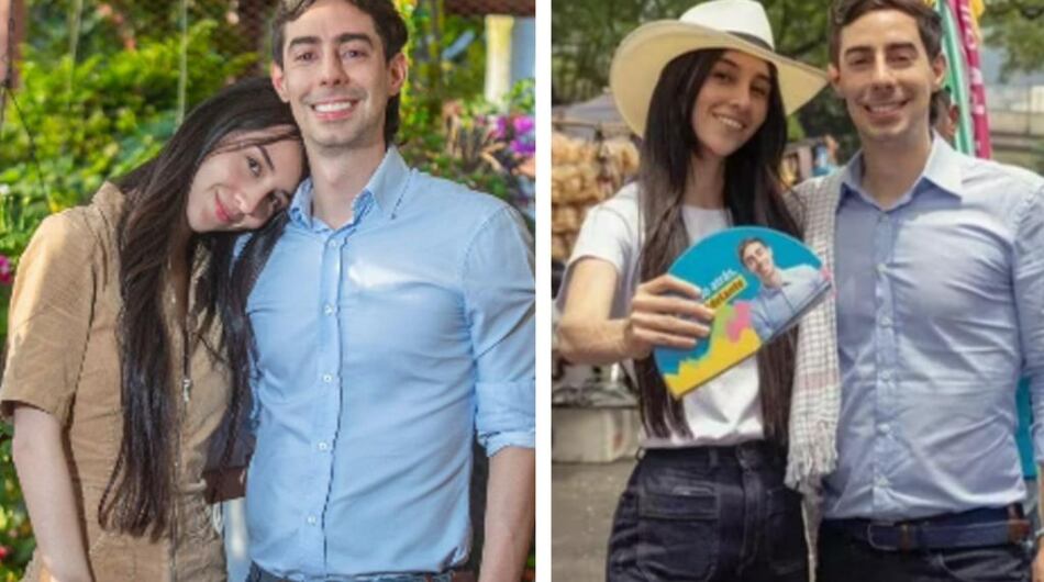 Andrea Vahos y Juan Carlos Upegui.