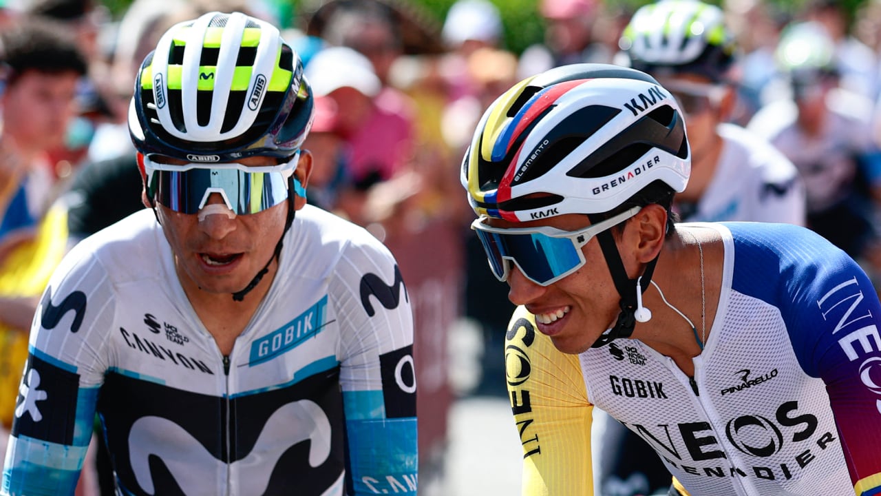 Nairo Quintana vs. Egan Bernal en el Giro de Emilia 2025