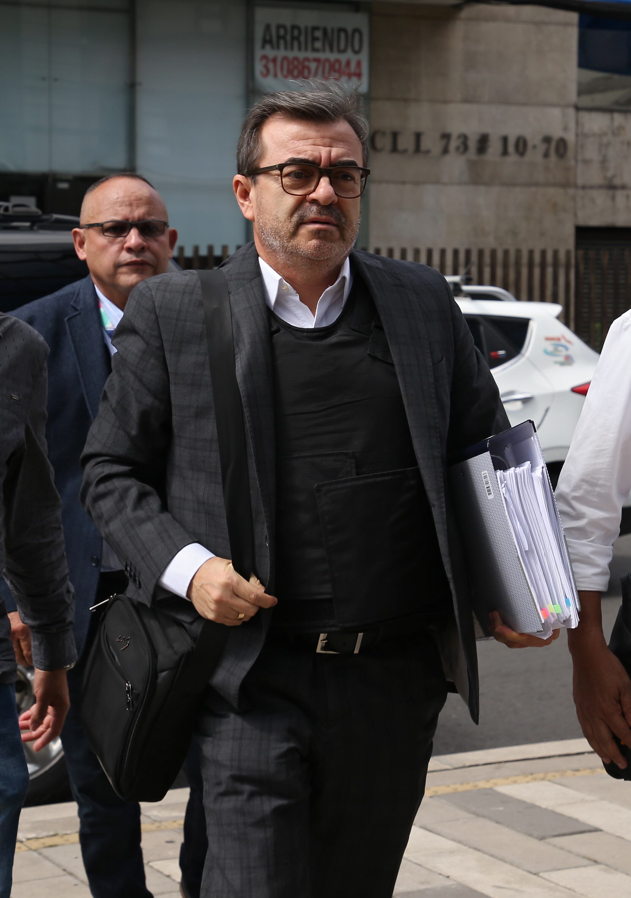 Olmedo López  exdirector de la  UNGRD  ingresa a la Sala de Instrucción de la Corte Suprema de Justicia para que entregue detalles  sobre el caso del congresista Wadith Manzur
Bogota junio 25 del 2024
Foto Guillermo Torres Reina / Semana