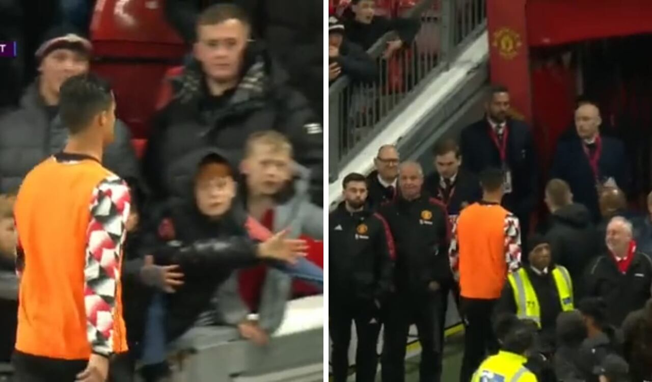 Cristiano Ronaldo estuvo todo el juego ante Tottenham Hotspur en el banco de suplentes.
