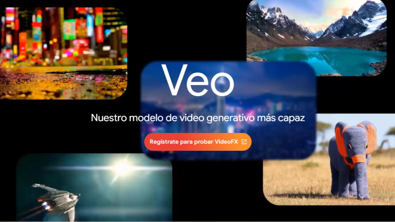 Google lanza Veo, su herramienta de IA para crear videos a partir de texto.