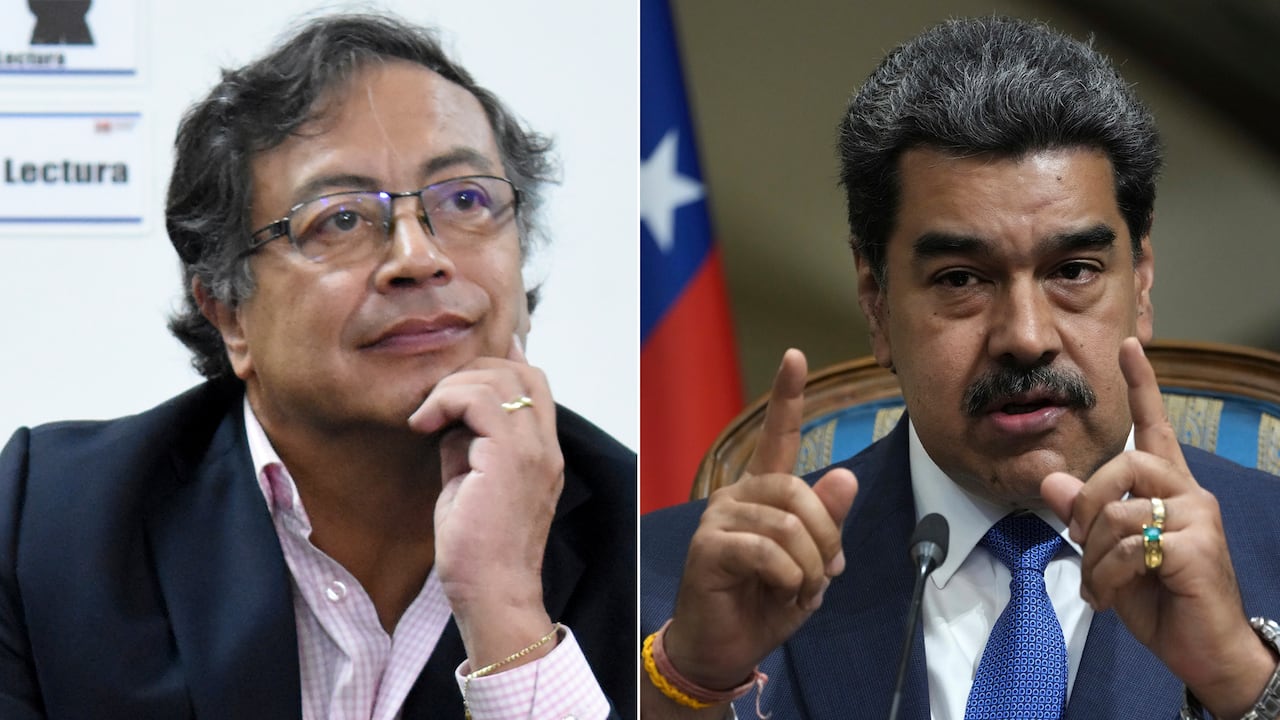 Gustavo Petro Nicolas Maduro