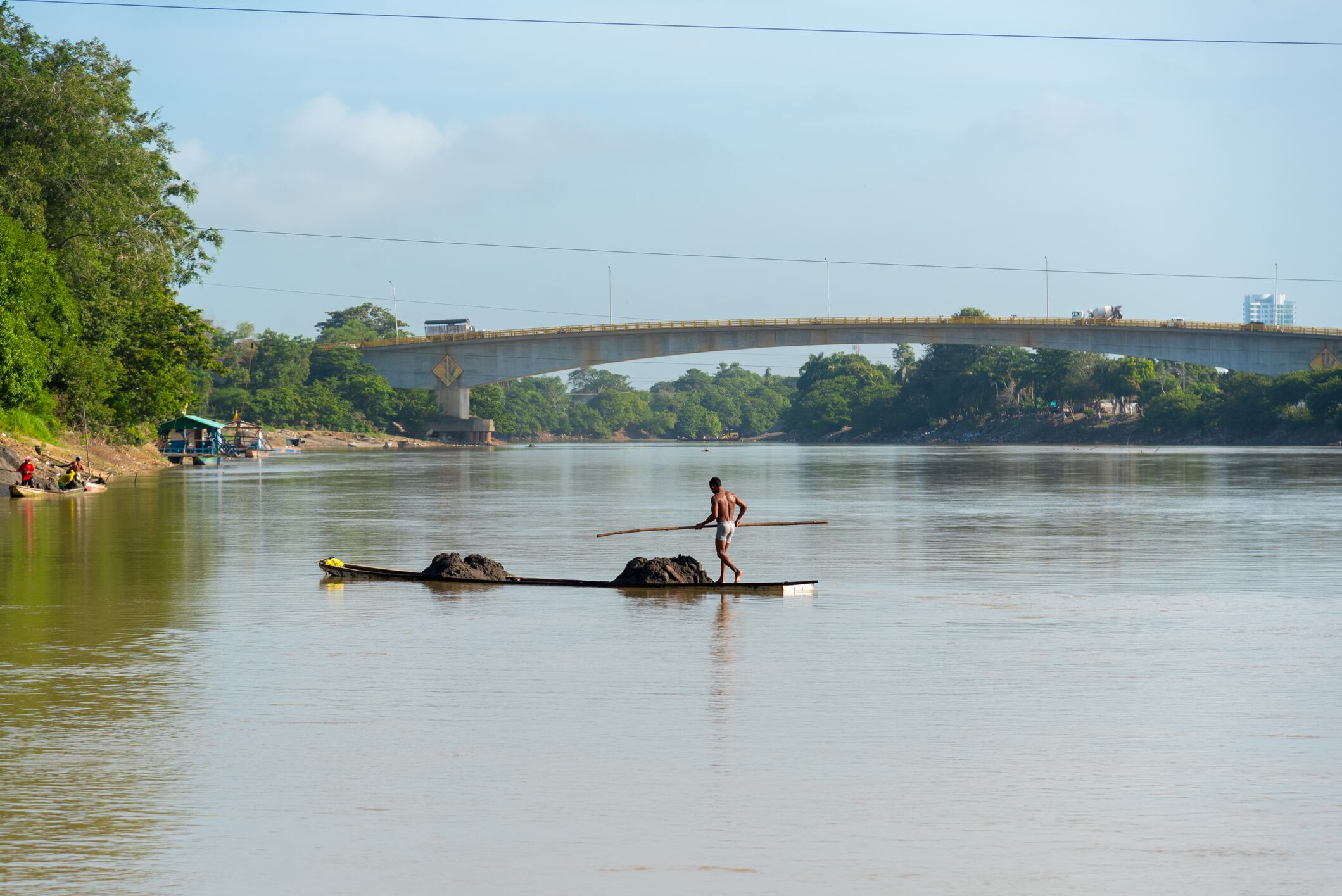 Río Sinú, en Montería.