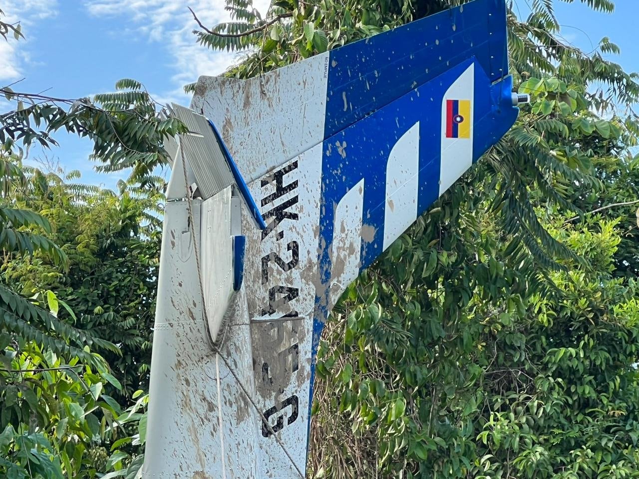 Accidente de avioneta