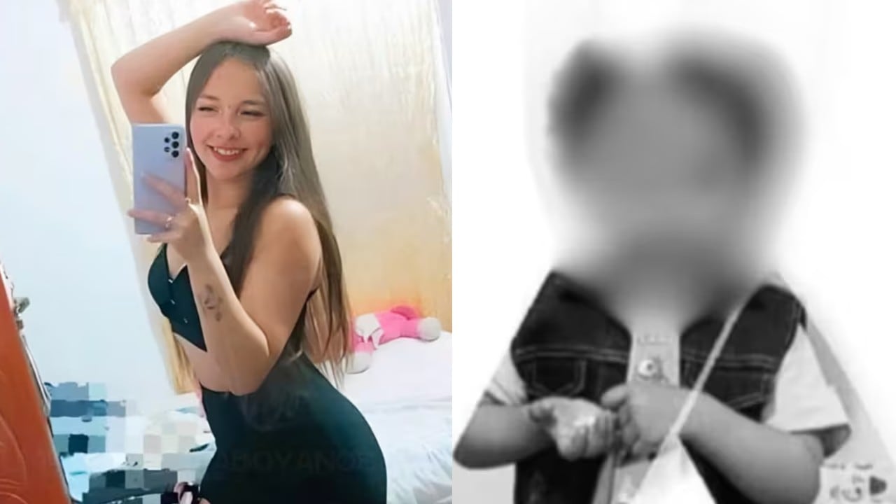 Silvana Torres y la niña asesinada.