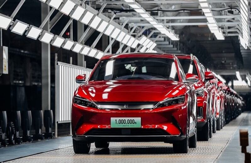 BYD vehículos eléctricos