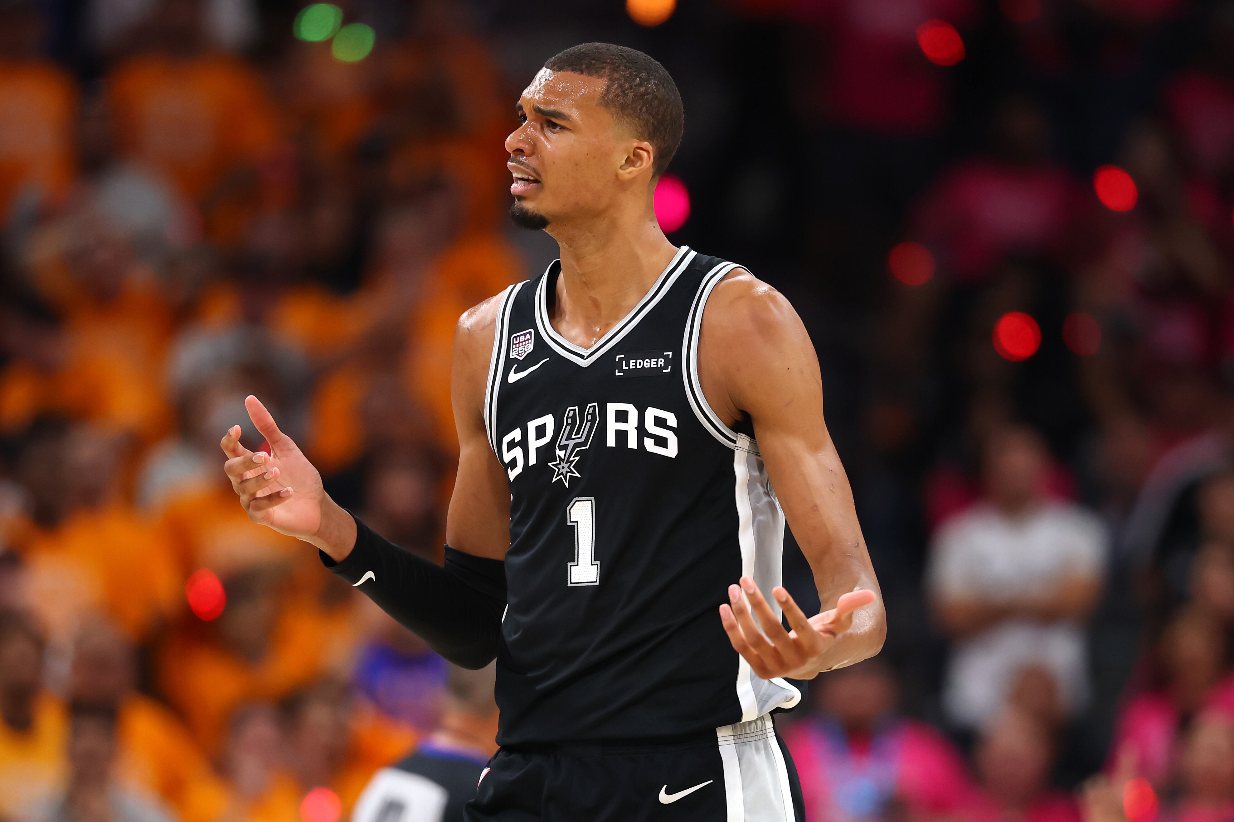 Wembanyama en el primer juego - NBA Finals