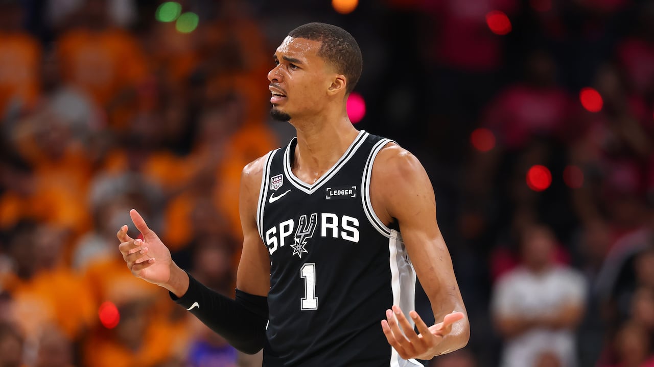 Wembanyama en el primer juego - NBA Finals