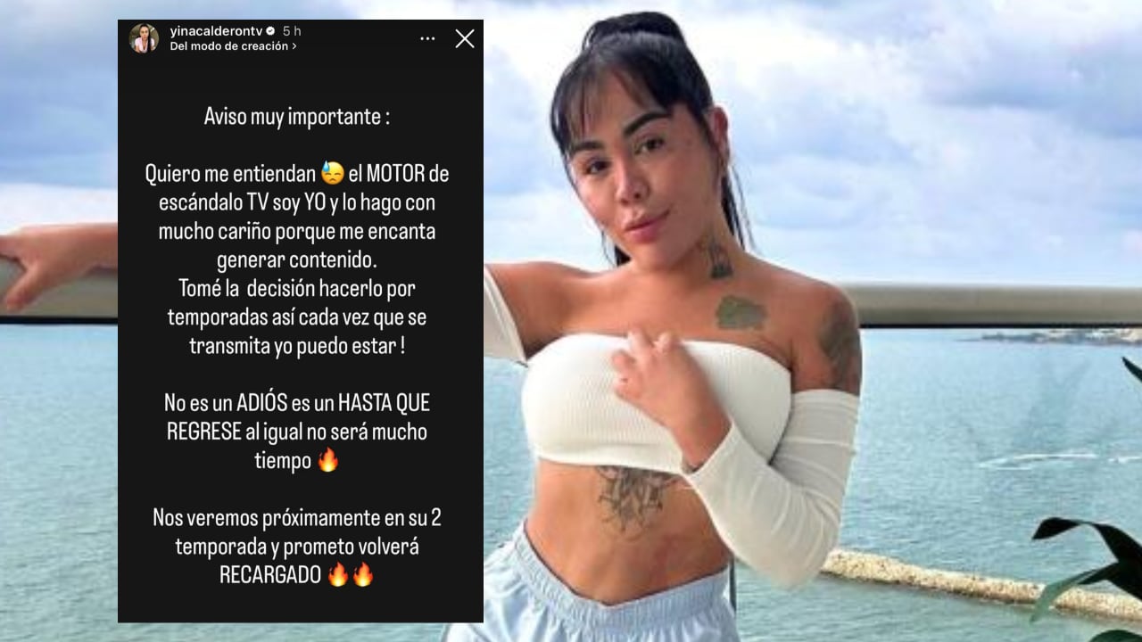 La famosa influenciadora reveló lo que pasará con su programa de chismes.