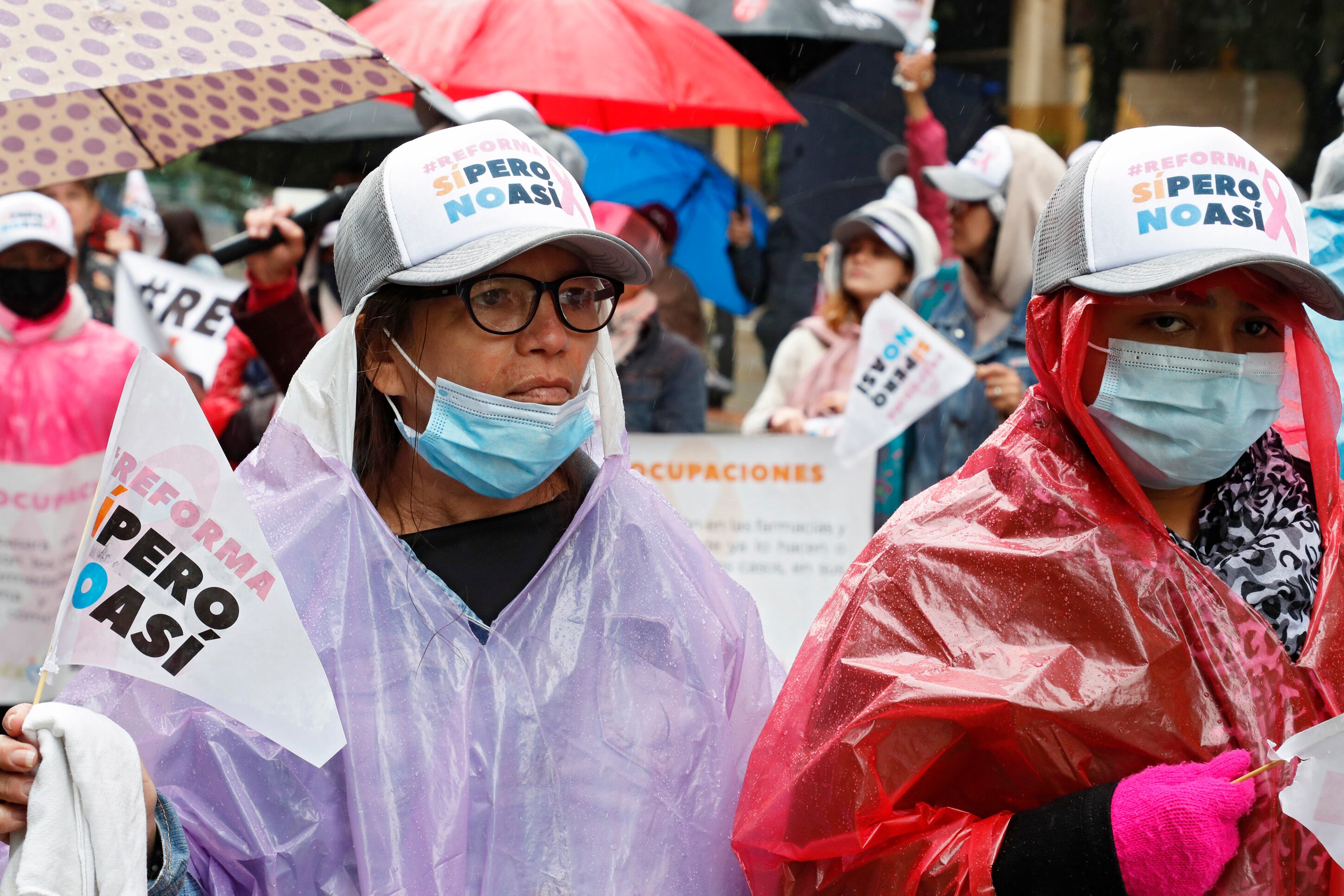 Marchas en contra de la reforma a la salud
